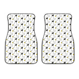 Seagull Pattern Print Design 05 Front Car Mats