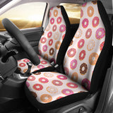 Colorful Donut Pattern Universal Fit Car Seat Covers
