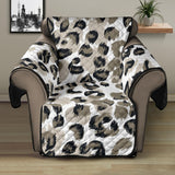 Leopard skin print pattern Recliner Cover Protector