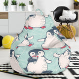 Cute Penguin Pattern Bean Bag Cover