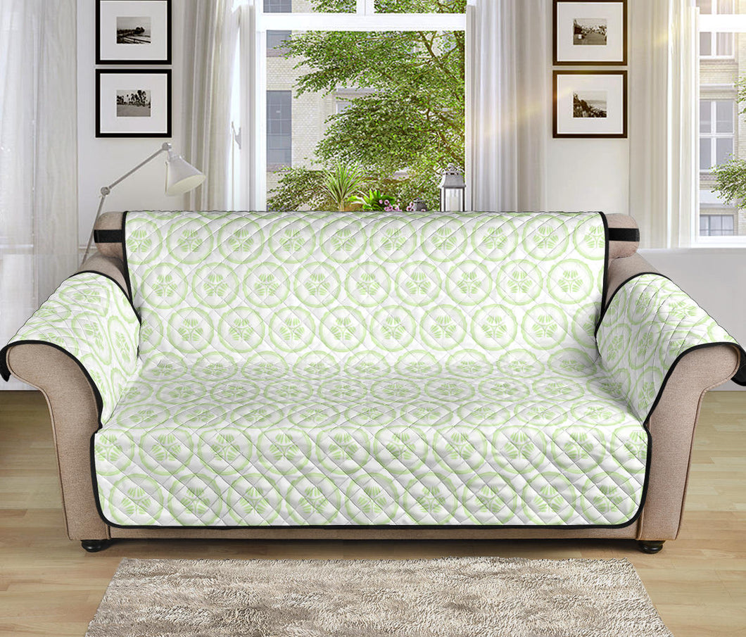 Cucumber pattern background Sofa Cover Protector