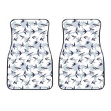 Swallow Pattern Print Design 05 Front Car Mats