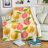 Beautiful Guava Pattern Premium Blanket