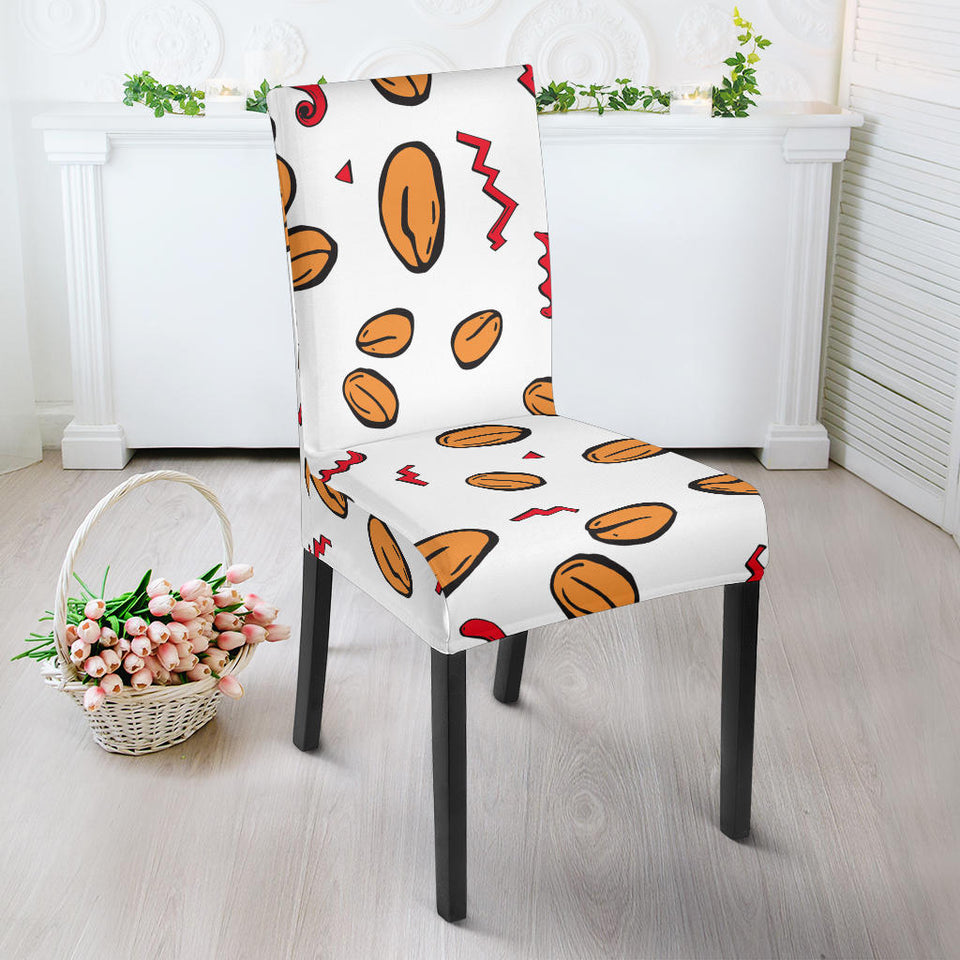Peanuts Pattern Background Dining Chair Slipcover