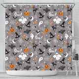 Halloween Design Pattern Shower Curtain Fulfilled In US