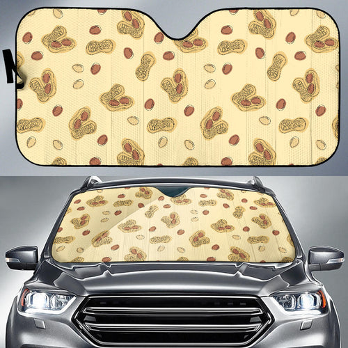 Peanuts Design Pattern Car Sun Shade