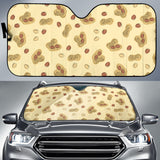 Peanuts Design Pattern Car Sun Shade
