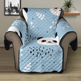 Cute panda pattern Recliner Cover Protector