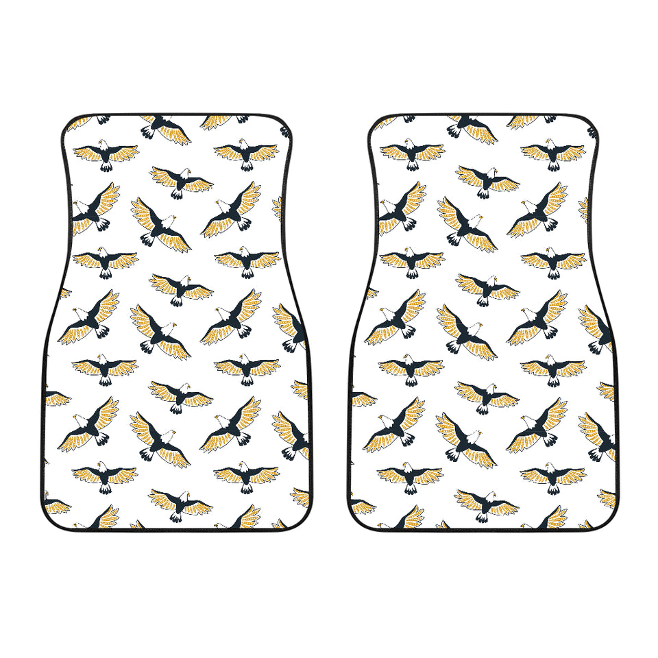Eagle Pattern Print Design 03 Front Car Mats