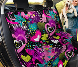 Heart Dot Wave Star Creative Design Pattern Dog Car Seat Covers