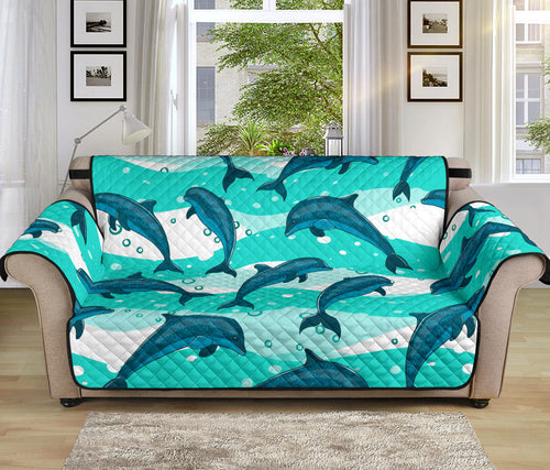 Dolphin sea pattern Sofa Cover Protector