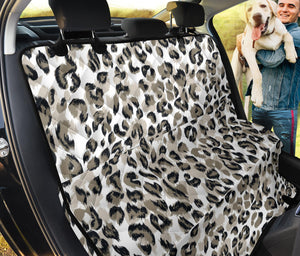 Leopard Skin Print Pattern Dog Car Seat Covers