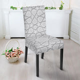 Arabic Star Pattern Dining Chair Slipcover