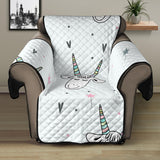 Cute goat design pattern Recliner Cover Protector
