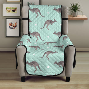 Kangaroo pattern background Chair Cover Protector