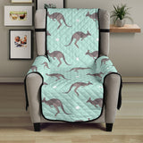 Kangaroo pattern background Chair Cover Protector