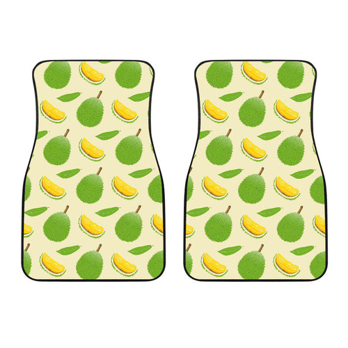 Durian Pattern Front Car Mats