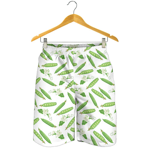 Green Peas Pattern Print Design 04 Men Shorts