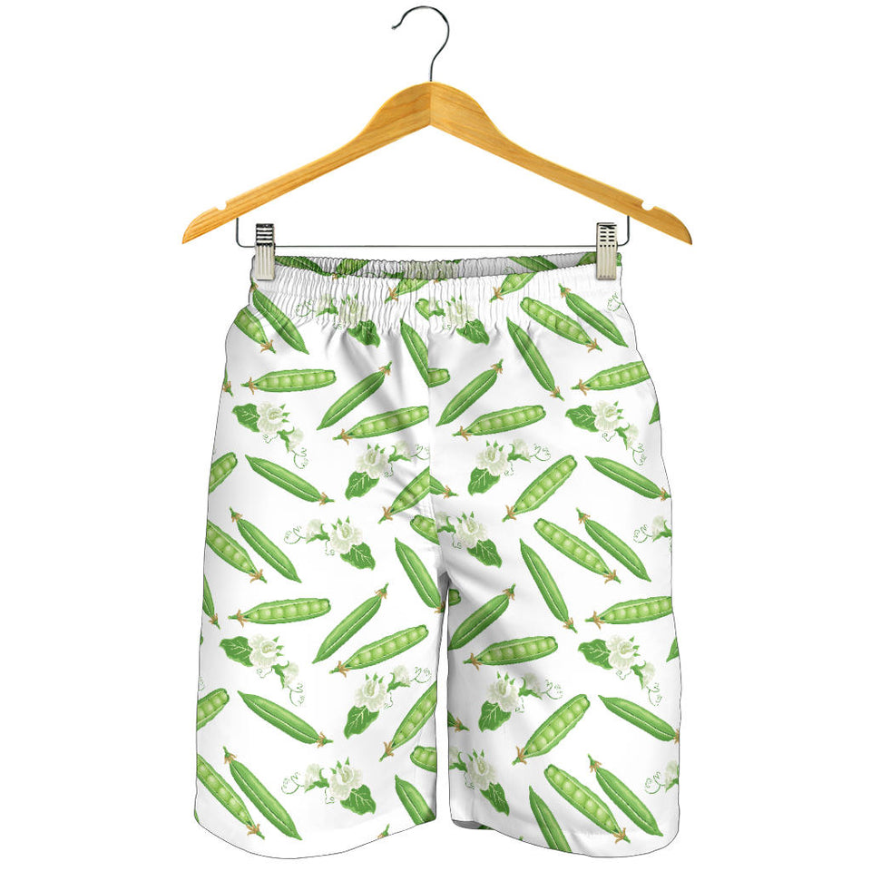 Green Peas Pattern Print Design 04 Men Shorts