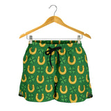 Horseshoes Pattern Print Design 05 Women Shorts