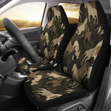 Horse Camouflage Pattern Universal Fit Car Seat Covers