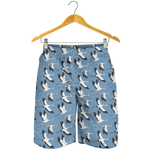 Seagull Pattern Print Design 04 Men Shorts
