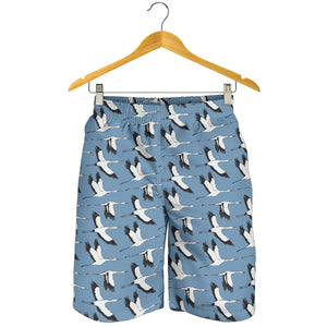 Seagull Pattern Print Design 04 Men Shorts