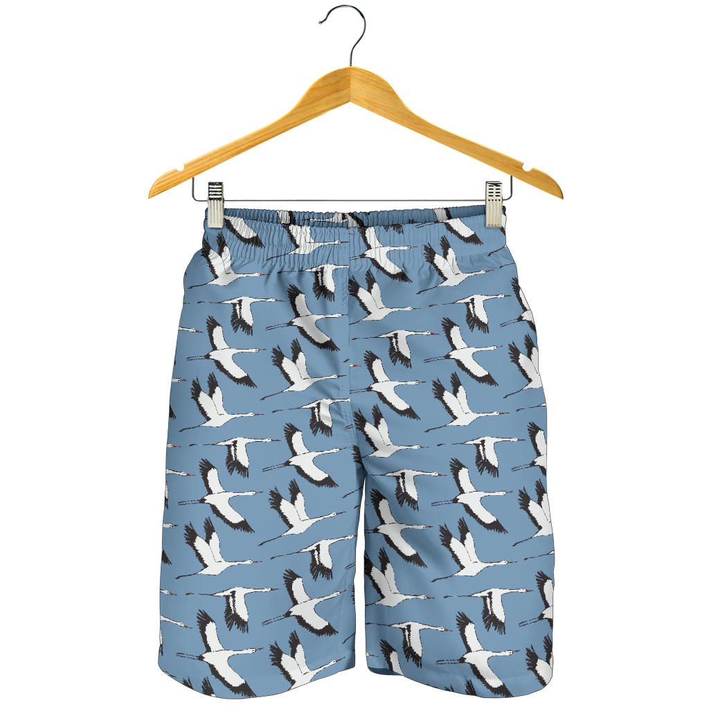 Seagull Pattern Print Design 04 Men Shorts