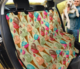 Colorful Ice Cream Pattern Dog Car Seat Covers