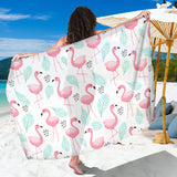Cute Flamingo Pattern Sarong