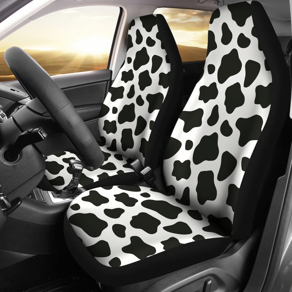 Cow Skin Pattern Universal Fit Car Seat Covers