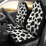 Cow Skin Pattern Universal Fit Car Seat Covers