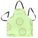 Cucumber Pattern Adjustable Apron