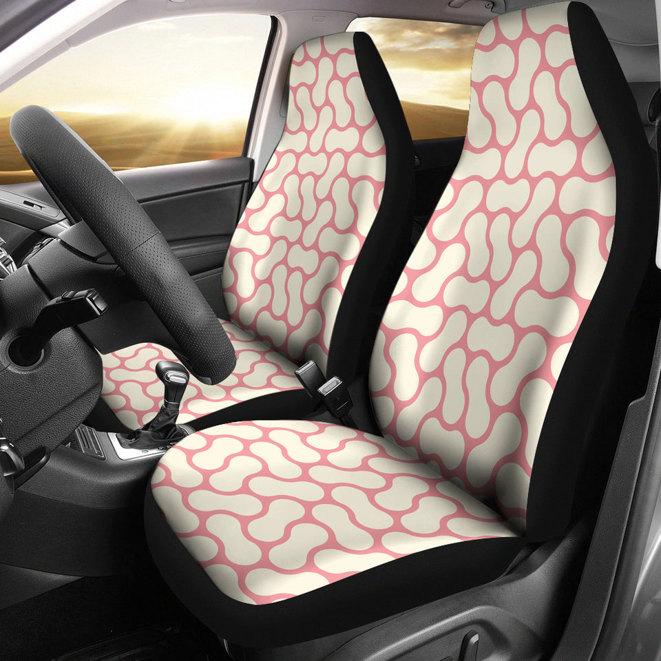 Peanuts Texture Pattern  Universal Fit Car Seat Covers