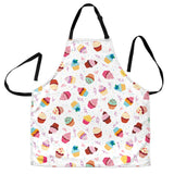 Cake Cupcake Design Pattern Adjustable Apron