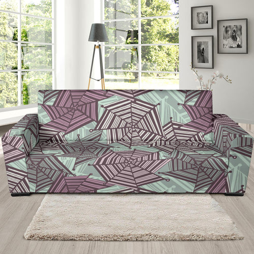 Spider Web Cobweb Design Color Pattern Sofa Slipcover