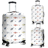 Cute Helicopter Star Pattern Luggage Covers
