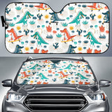 Cute Crocodile Pattern Car Sun Shade