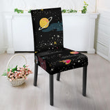 Space Pattern Dining Chair Slipcover