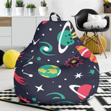 Colorful Space Pattern Planet Star Bean Bag Cover