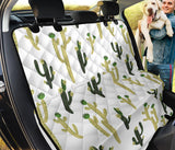 Cute Cactus Pattern Dog Car Seat Covers