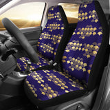 Beautiful Japanese Fan Pattern Universal Fit Car Seat Covers