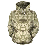 Light Green Camo Camouflage Pattern Men Women Pullover Hoodie