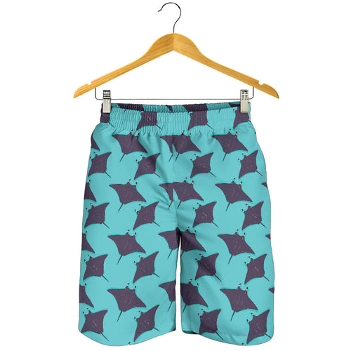 Stingray Pattern Print Design 02 Men Shorts