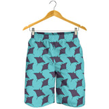 Stingray Pattern Print Design 02 Men Shorts
