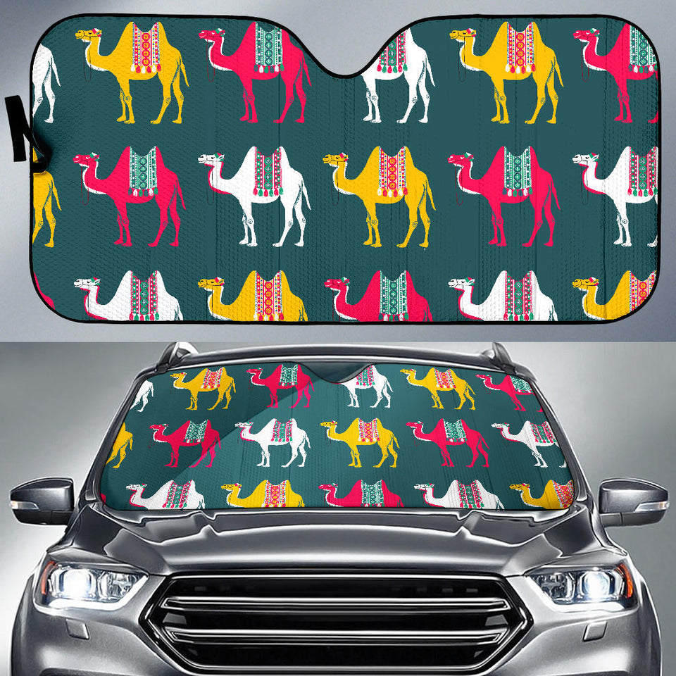 Camel Pattern Car Sun Shade