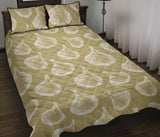Garlic design pattern Quilt Bed Set