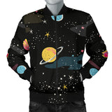 Space Pattern Men'S Bomber Jacket