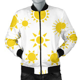 Sun Pattern Men'S Bomber Jacket