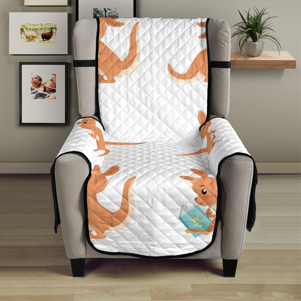 Cute Kangaroo pattern Chair Cover Protector